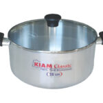 Alu. Casserole with Glass Lid