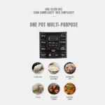 Commercial Smart 40L Large Capacity Automatic Digital Control Cooking Time Presetting Stainless Steel Electric Pressure Cooker - Image 3